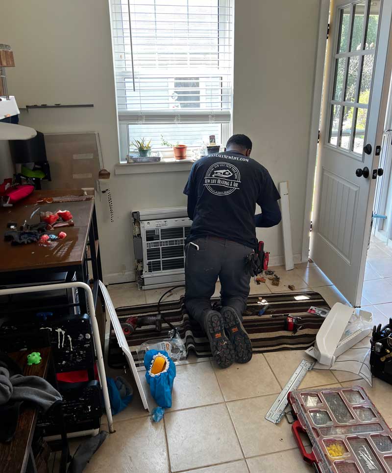 Mini Split Repair by New Life Heating and Air in Pottstown, PA